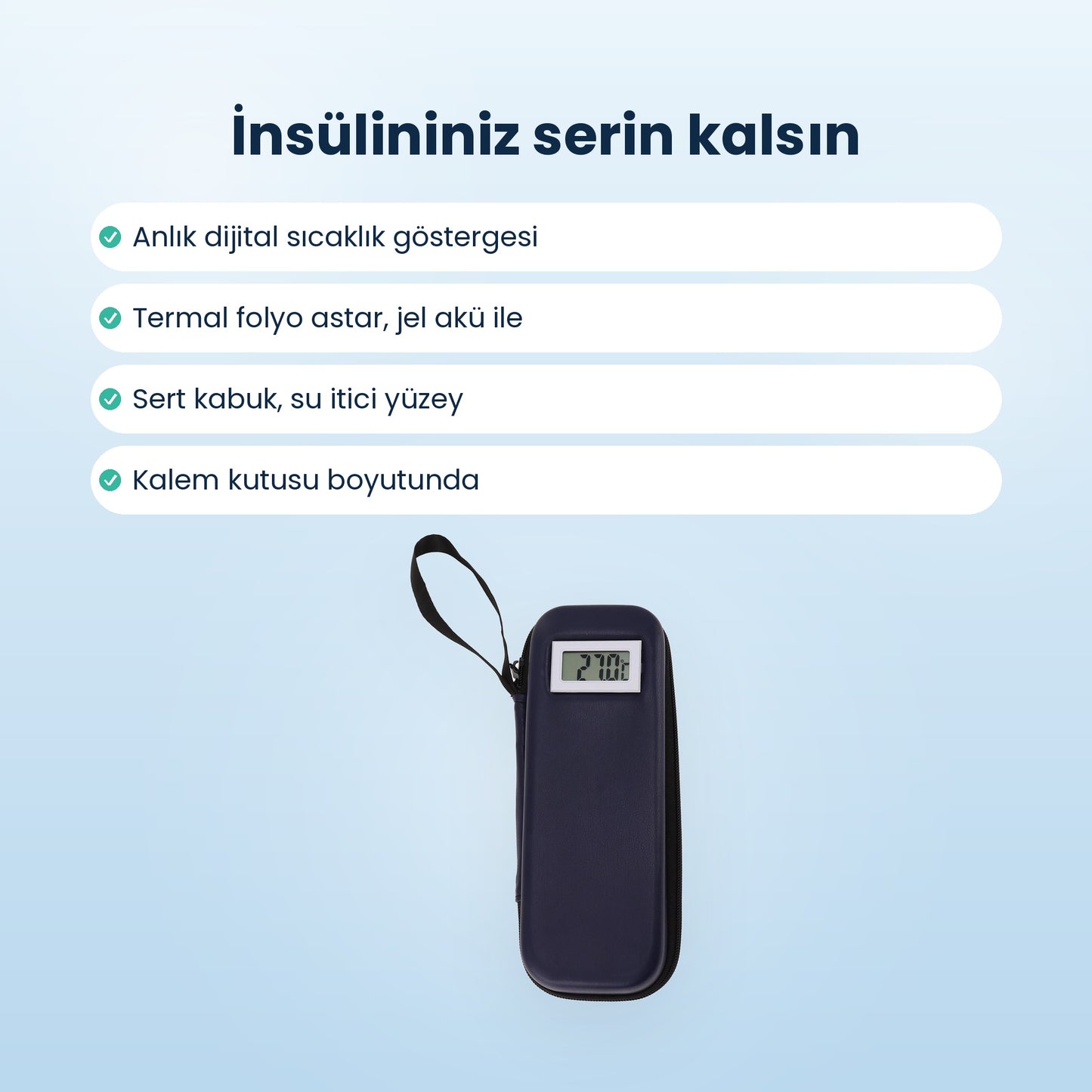 insulin taşıma çantası